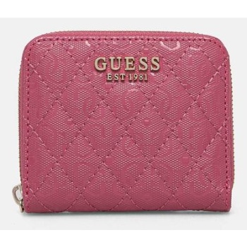 πορτοφόλι guess yarmilla χρώμα μοβ, swgg93 22370 κύριο