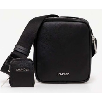 σακκίδιο calvin klein χρώμα μαύρο, k50k511861 συνθετικό