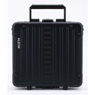 νεσεσέρ ταξιδιού aleon 10`` diversty beauty case χρώμα: μαύρο, alc 2612 αλουμίνιο, πολυεστέρας