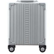 βαλίτσα aleon 16` vertical underseat carry-on χρώμα: ασημί, 1655 αλουμίνιο, πολυεστέρας