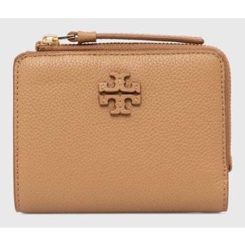 δερμάτινο πορτοφόλι tory burch mcgraw bi-fold γυναικείο