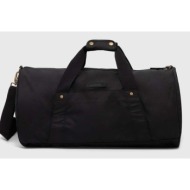 τσάντα barbour explorer wax duffle bag χρώμα: μαύρο, uba0566 κύριο υλικό: 100% βαμβάκι
φόδρα: 100% π