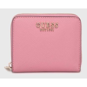 πορτοφόλι guess laurel χρώμα ροζ, swxg85 00370 κύριο