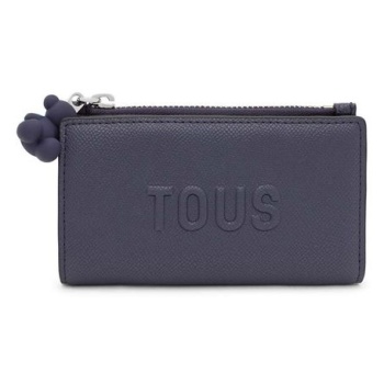 πορτοφόλι tous χρώμα ναυτικό μπλε, 2002105633 poliuretan
