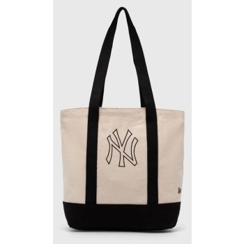 βαμβακερή τσάντα new era mlb micro new york yankees χρώμα