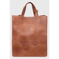 δερμάτινη τσάντα gestuz ...