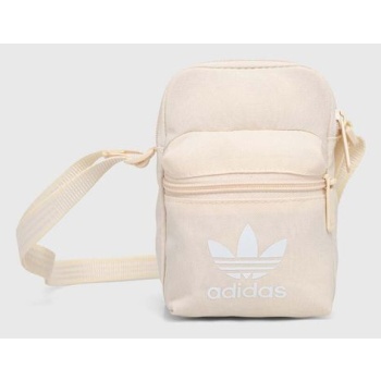 σακκίδιο adidas originals χρώμα μπεζ, ix7470 100%