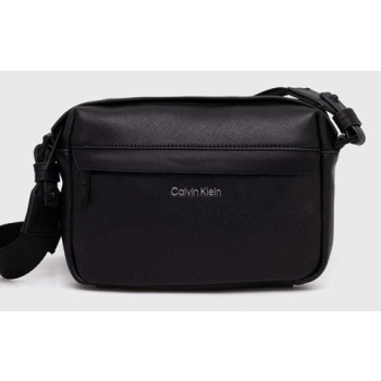 σακκίδιο calvin klein χρώμα μαύρο, k50k511879 51%