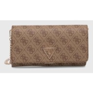 τσάντα guess noelle χρώμα: καφέ, hwbg78 79750 κύριο υλικό: 100% pu - πολυουρεθάνη
φόδρα: 80% πολυεστ