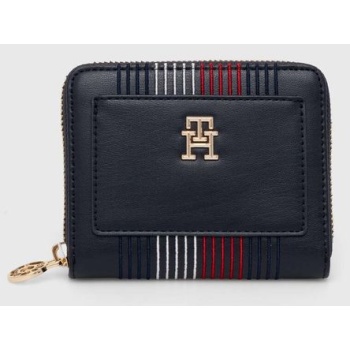 πορτοφόλι tommy hilfiger χρώμα ναυτικό μπλε, aw0aw16737