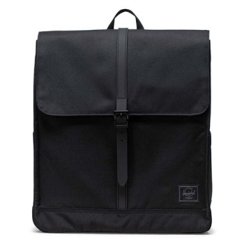 σακίδιο πλάτης herschel city backpack χρώμα μαύρο 100%