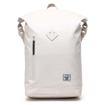 σακίδιο πλάτης herschel roll top backpack χρώμα μπεζ