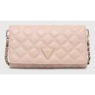 τσάντα guess giully χρώμα: ροζ, hwqg87 48750 κύριο υλικό: 100% pu - πολυουρεθάνη
φόδρα 1: 80% πολυεσ