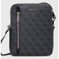 σακκίδιο guess torino χρώμα: μαύρο, hmtolo p4218 κύριο υλικό: 100% poliuretan
φόδρα: 100% πολυεστέρα