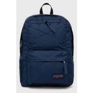 σακίδιο πλάτης jansport flex pack χρώμα: ναυτικό μπλε, ek0a5bbxn541 100% πολυεστέρας
