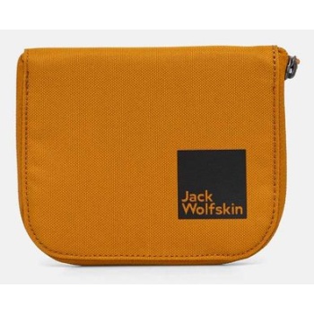 πορτοφόλι jack wolfskin χρώμα κίτρινο, 8007831 100%