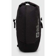 σακίδιο πλάτης jack wolfskin all-in pack 30 χρώμα: μαύρο, a62108 100% πολυεστέρας