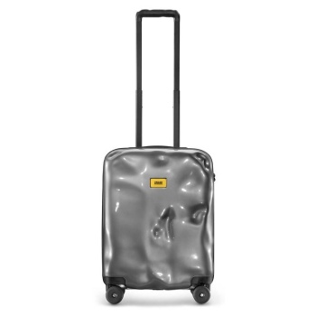 βαλίτσα crash baggage lunar small size χρώμα ασημί, cb231