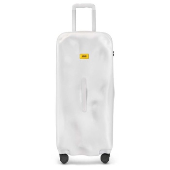 βαλίτσα crash baggage trunk large size χρώμα άσπρο, cb169