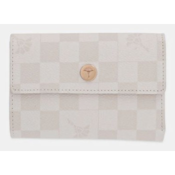 πορτοφόλι joop! χρώμα μπεζ συνθετικό ύφασμα