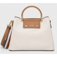 τσάντα aldo sloana χρώμα: μπεζ, sloana.920 κύριο υλικό: 100% poliuretan
φόδρα: 100% ανακυκλωμένος πο