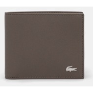 lacoste δερμάτινο πορτοφόλι κύριο υλικό: 100% φυσικό δέρμα
φόδρα: 100% πολυαμίδιο