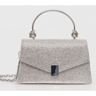 τσάντα aldo χρώμα ασημί ...