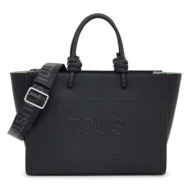 τσάντα tous la rue new χρώμα: μαύρο συνθετικό ύφασμα