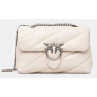 δερμάτινη τσάντα pinko χρώμα: μπεζ, 100038 a0f2 κύριο υλικό: φυσικό δέρμα
φόδρα: 50% βαμβάκι, 50% po