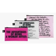 σετ τσαντάκια loqi guerrilla girls 3-pack : πολυεστέρας
