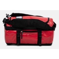 τσάντα the north face base camp duffel 31l χρώμα: κόκκινο, nf0a52ss54a1 100% πολυεστέρας