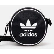 τσάντα adidas originals adicolor χρώμα: μαύρο, it7592 κύριο υλικό: 100% poliuretan
φόδρα: 100% ανακυ