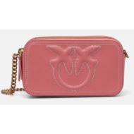 δερμάτινη τσάντα pinko ...