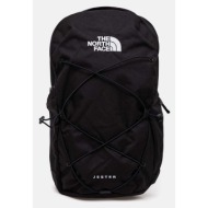 σακίδιο πλάτης the north face jester 28l χρώμα: μαύρο, nf0a3vxf4h01 100% πολυεστέρας