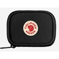 πορτοφόλι fjallraven kanken card wallet χρώμα: μαύρο, f23780.550 οργανικό βαμβάκι, ανακυκλωμένος πολ
