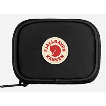 πορτοφόλι fjallraven kanken card wallet χρώμα μαύρο