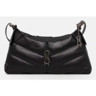 τσάντα steve madden bgal χρώμα: μαύρο, sm13000886 κύριο υλικό: συνθετικό ύφασμα
φόδρα: υφαντικό υλικ