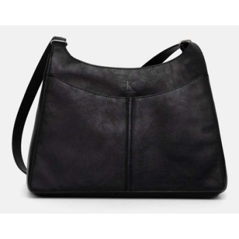 τσάντα calvin klein jeans χρώμα μαύρο, k60k612723 68%