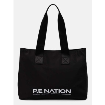 τσάντα p.e nation homage tote χρώμα μαύρο, 243a419 100%
