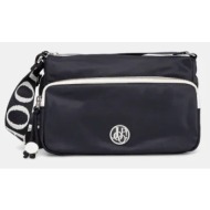 τσάντα joop! lietissimo jasmina χρώμα: ναυτικό μπλε, 4130000734 υφαντικό υλικό