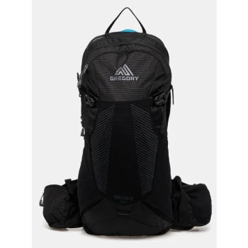 σακίδιο πλάτης gregory salvo 8l χρώμα μαύρο, salvo.8.h2o