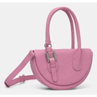 δερμάτινη τσάντα silvian heach spagnoli χρώμα: ροζ, rcp25020bo κύριο υλικό: 100% δέρμα βοοειδών
φόδρ