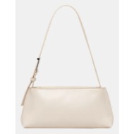 τσάντα calvin klein χρώμα: γκρι, k60k612550 51% ανακυκλωμένος πολυεστέρας, 49% poliuretan