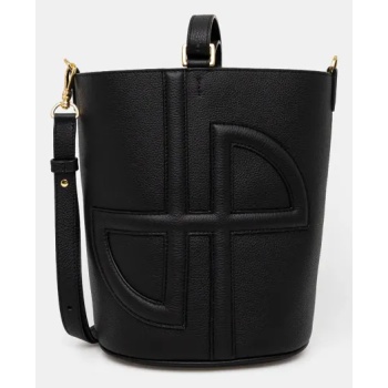 τσάντα patou χρώμα μαύρο, ba0155038 υλικό 1 100% άλλα