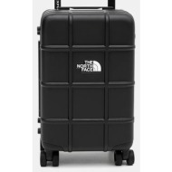 βαλίτσα the north face all weather 4-wheeler 24l χρώμα: μαύρο, nf0a52rv53r1 κύριο υλικό: 100% πολυαν