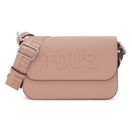 τσάντα tous χρώμα μπεζ ...