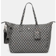 τσάντα guess χρώμα: μαύρο, twg934 40170 κύριο υλικό: 100% pu - πολυουρεθάνη
φόδρα: 80% πολυεστέρας, 