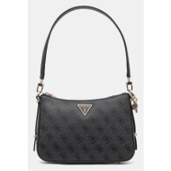 τσάντα guess χρώμα: γκρι, hwesg9 51018 κύριο υλικό: 100% poliuretan
φόδρα: 100% πολυεστέρας