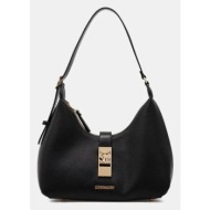 τσάντα steve madden bovie χρώμα: μαύρο, sm13001510 κύριο υλικό: 100% poliuretan
φόδρα: 100% πολυεστέ