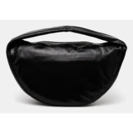 δερμάτινη τσάντα by far maxi χρώμα: μαύρο, mwbsb022ll002bkpl κύριο υλικό: 100% δέρμα αρνιού
φόδρα: 1